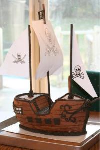 Pirate Birthday Cake